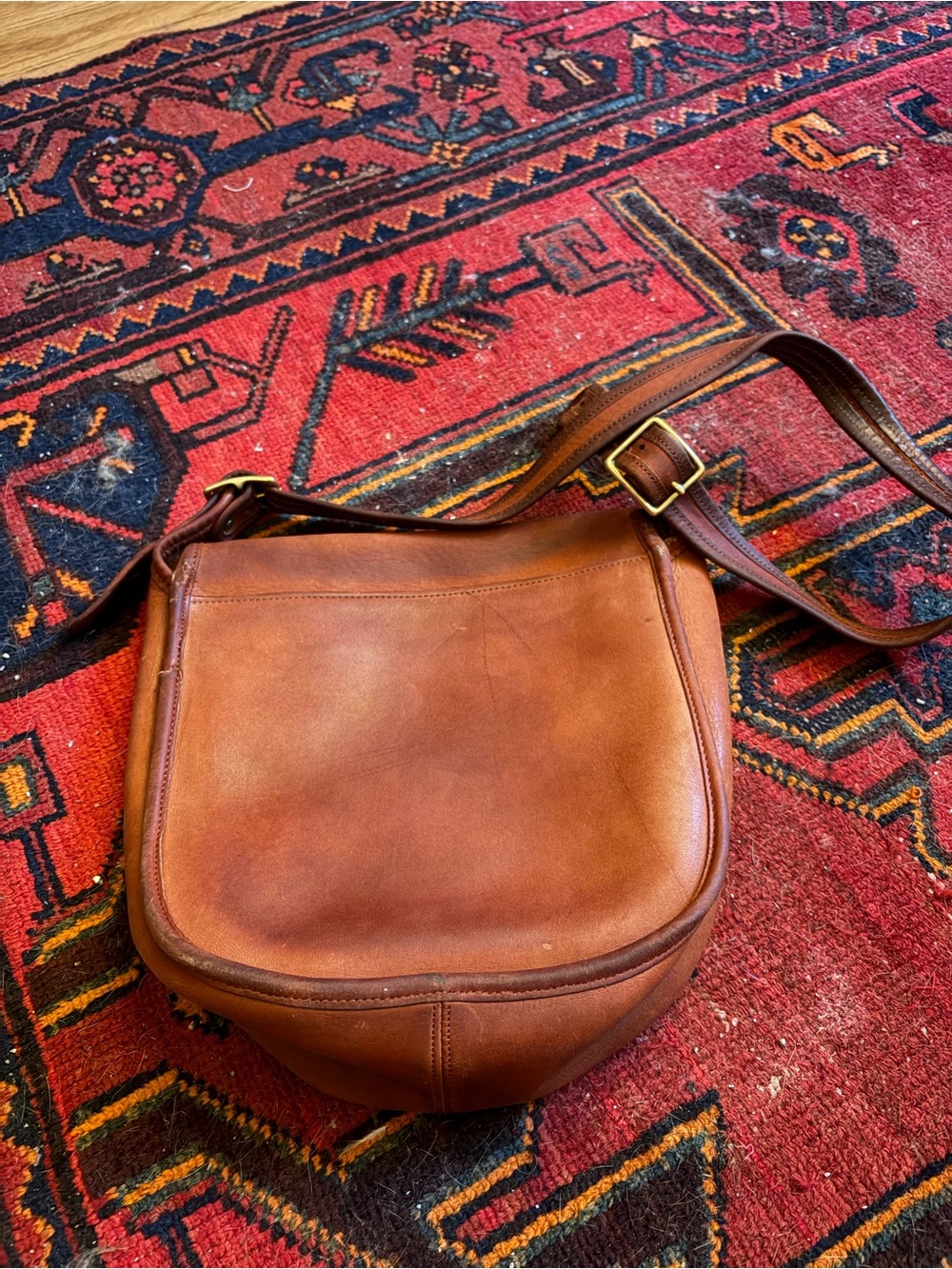 Vintage Coach courier pouch - Picture 2 of 6